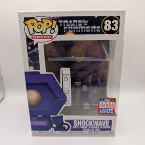 SHOCKWAVE Transformers SDCC 2021 Funko POP! #83 FRENLY BRICKS - Open 7 Days