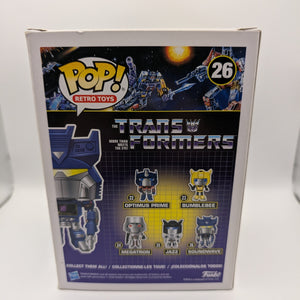 FUNKO POP! Soundwave #26 Transformers Retro Toys Vinyl Figure FRENLY BRICKS - Open 7 Days