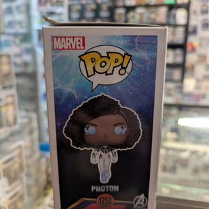 Funko Pop Movies the Marvels 2023 Photon Vinyl Figure 1250 FRENLY BRICKS - Open 7 Days