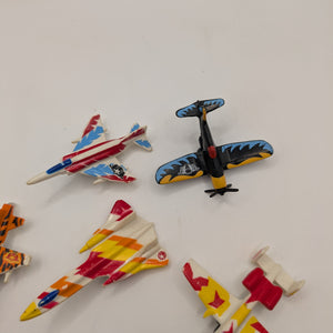 Vintage 1988 Matchbox Ring Raiders Skull Squadron Micro Machine Toy Airplanes LOT FRENLY BRICKS - Open 7 Days