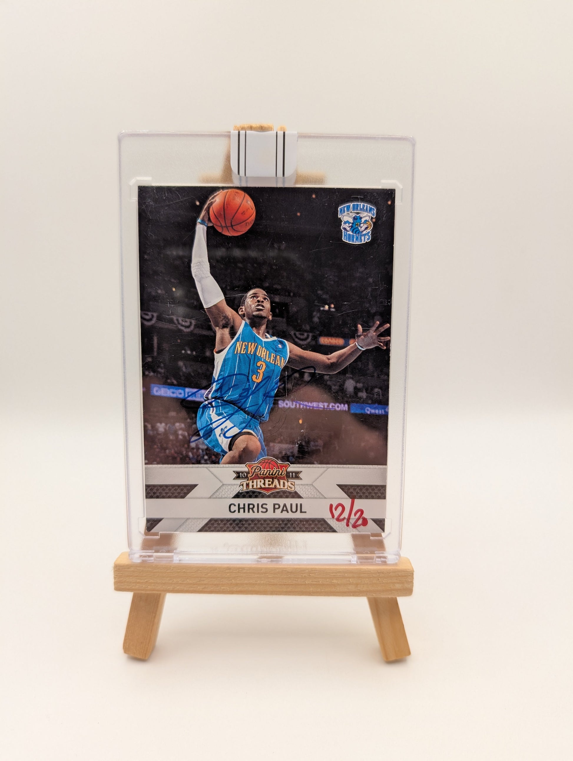 2010 Panini Threads Chris Paul Auto On Card 12/20 NBA FRENLY BRICKS - Open 7 Days