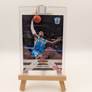 2010 Panini Threads Chris Paul Auto On Card 12/20 NBA FRENLY BRICKS - Open 7 Days