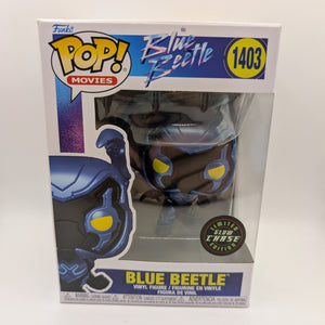 Blue Beetle - Blue Beetle #1403 CHASE Glow in the Dark Limited Edition Funko Pop