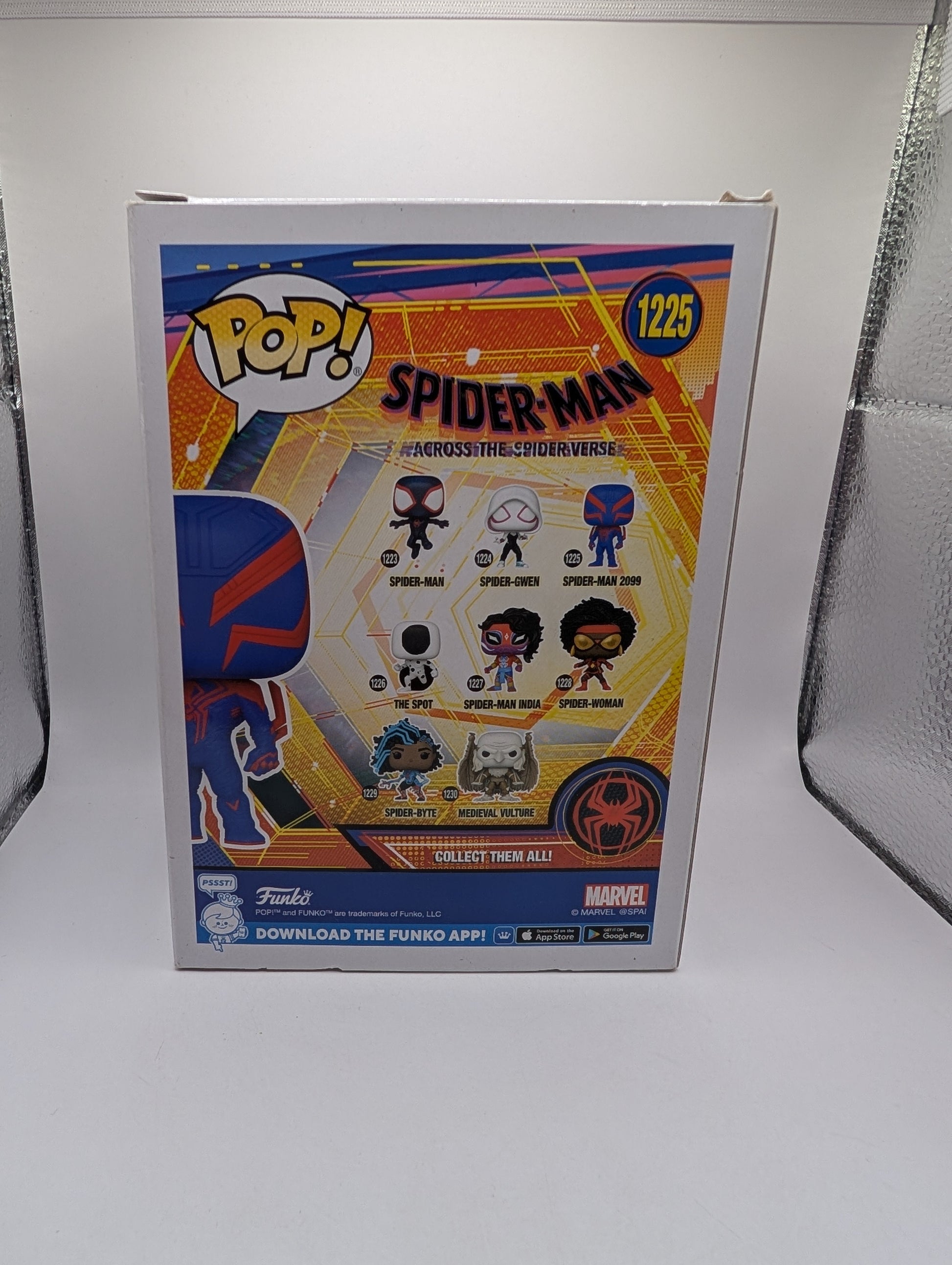 Funko Pop Marvel Across the Spider-verse Spider-Man 2099 - #1225 FRENLY BRICKS - Open 7 Days