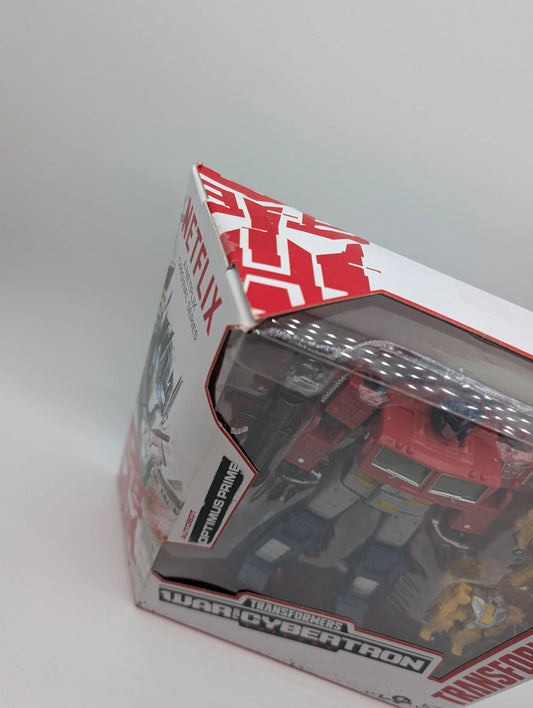 Transformers Autobot Optimus Prime New Netflix WFC Voyager Class FRENLY BRICKS - Open 7 Days