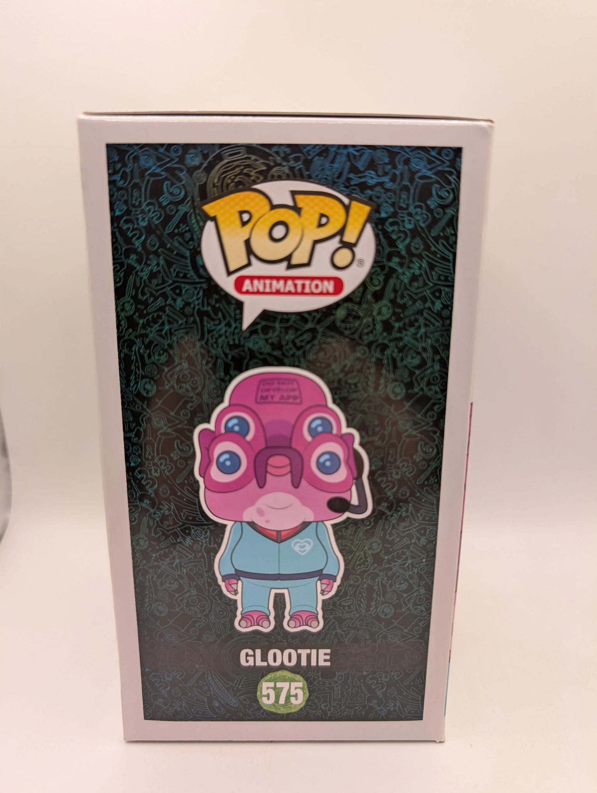 Funko Pop Rick & Morty - Glootie #575 - 2019 Summer Convention Exclusive FRENLY BRICKS - Open 7 Days image 2