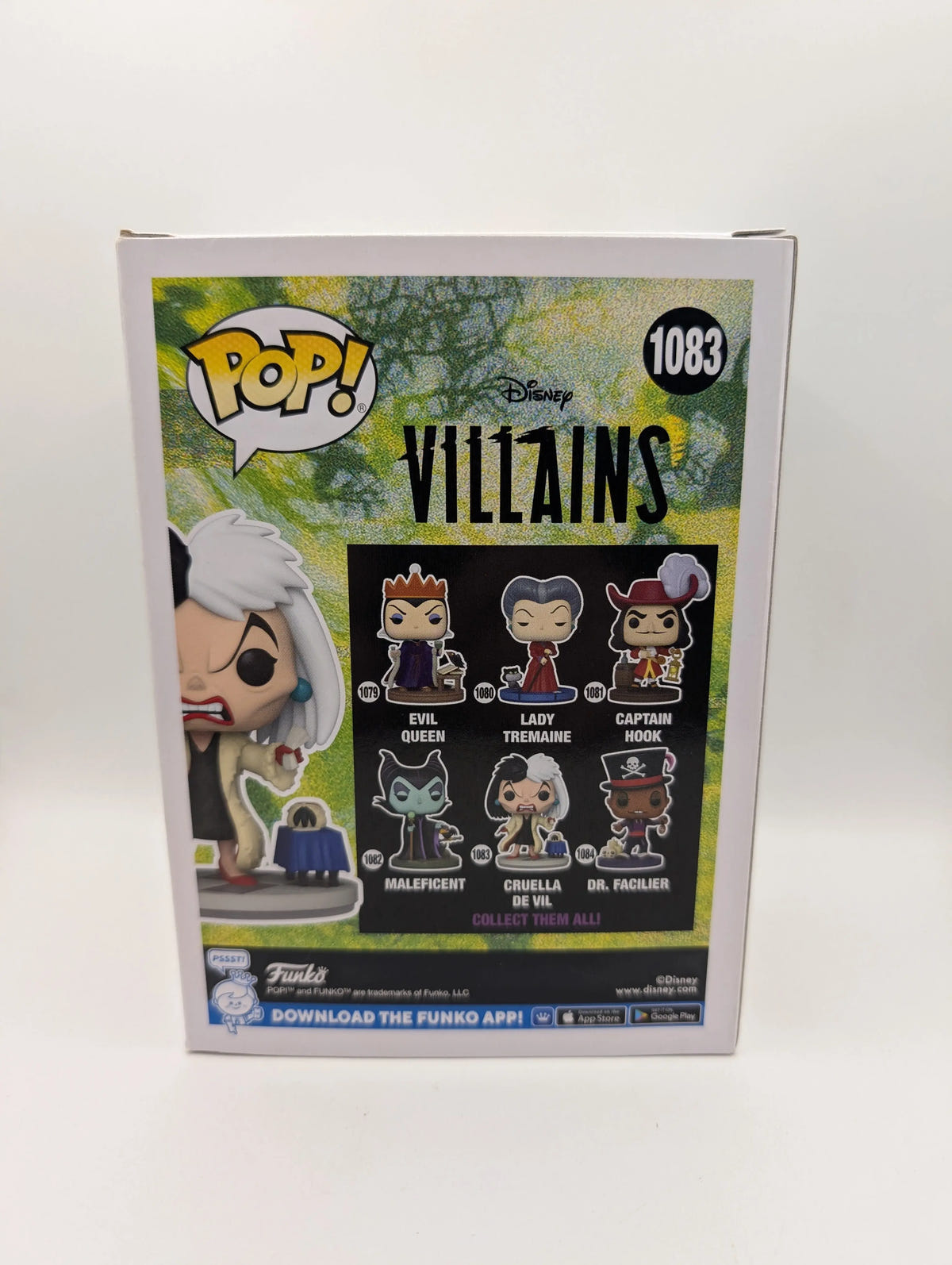 Disney Villains - Cruella de Vil Pop! Vinyl Figure #1083 Funko FRENLY BRICKS - Open 7 Days image 3