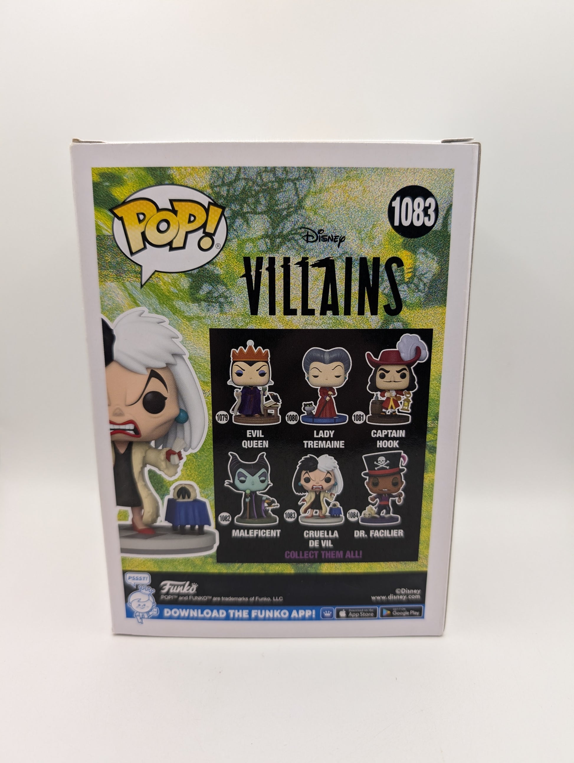 Disney Villains - Cruella de Vil Pop! Vinyl Figure #1083 Funko