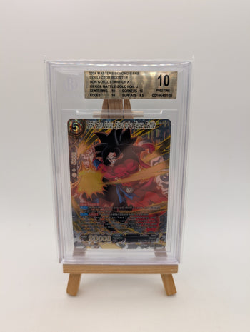 SS4 Son Goku, Start of a Fierce Battle – BT24-116 – BGS 10 FRENLY BRICKS - Open 7 Days