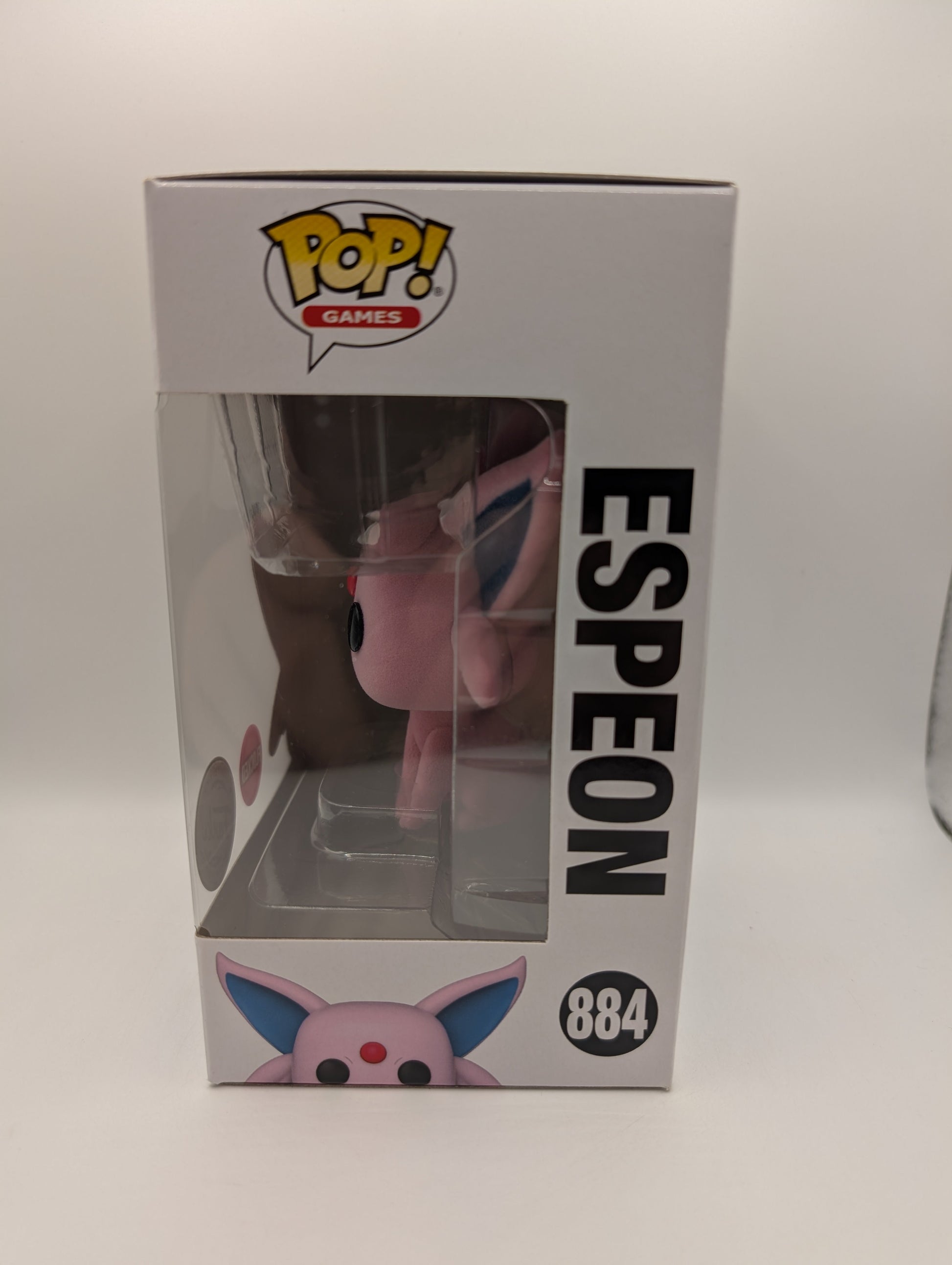 Funko POP Vinyl - Games - Pokemon - Espeon - #884 Flocked FRENLY BRICKS - Open 7 Days