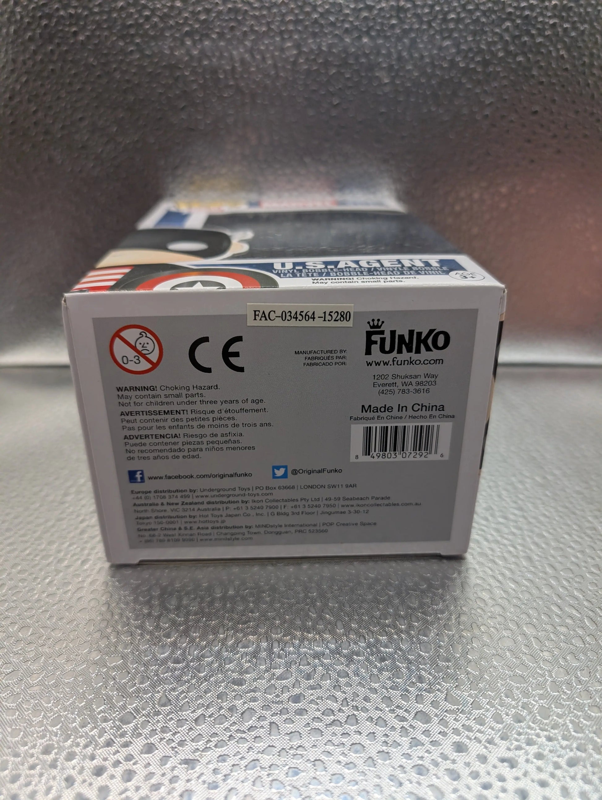 FUNKO Pop Vinyl U.S. Agent #108 FRENLY BRICKS - Open 7 Days