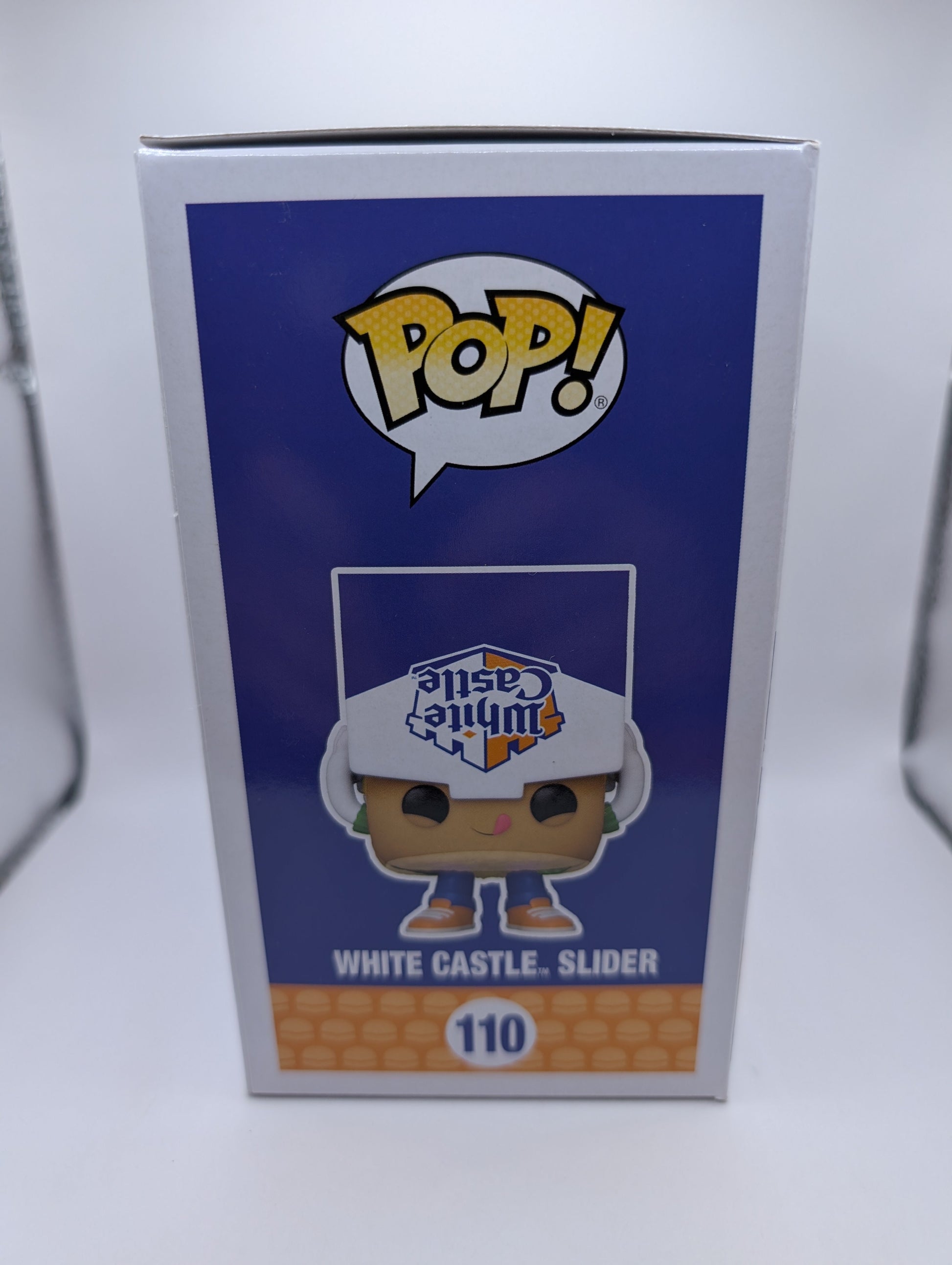 FUNKO POP WHITE CASTLE # 110 WHITE CASTLE SLIDER FRENLY BRICKS - Open 7 Days