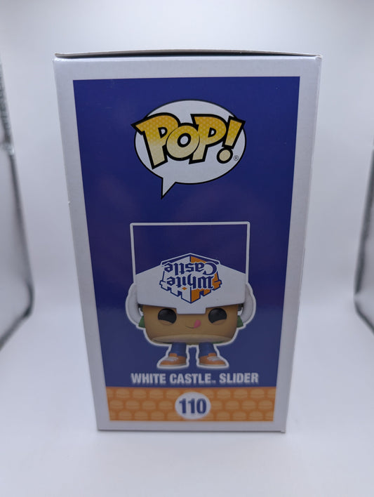 FUNKO POP WHITE CASTLE # 110 WHITE CASTLE SLIDER FRENLY BRICKS - Open 7 Days