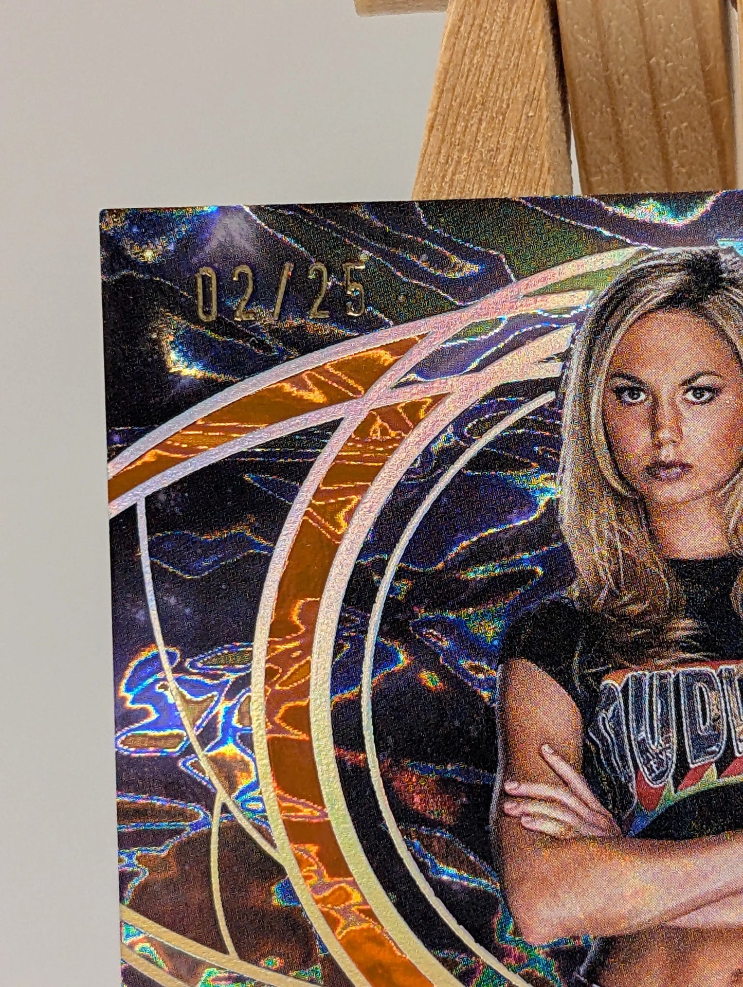 2025 Topps WWE Universe Stacy Keibler Legends On Card Auto Orange /25 FRENLY BRICKS - Open 7 Days