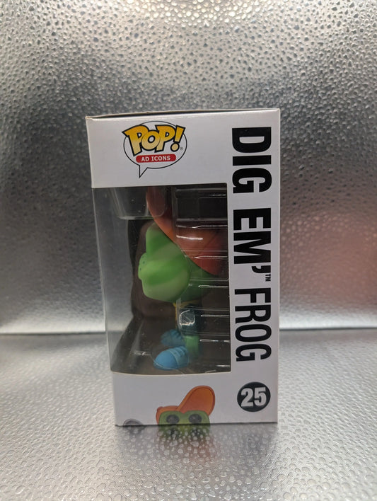 FUNKO Pop Vinyl Dig Em' Frog Ad Icons #25 FRENLY BRICKS - Open 7 Days