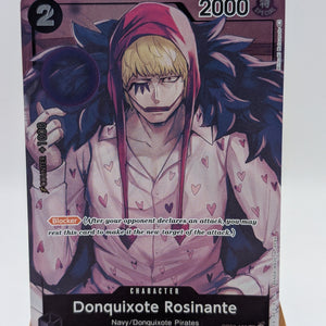 Donquixote Rosinante (Box Topper) OP02-108 English Paramount War - One Piece NM FRENLY BRICKS - Open 7 Days