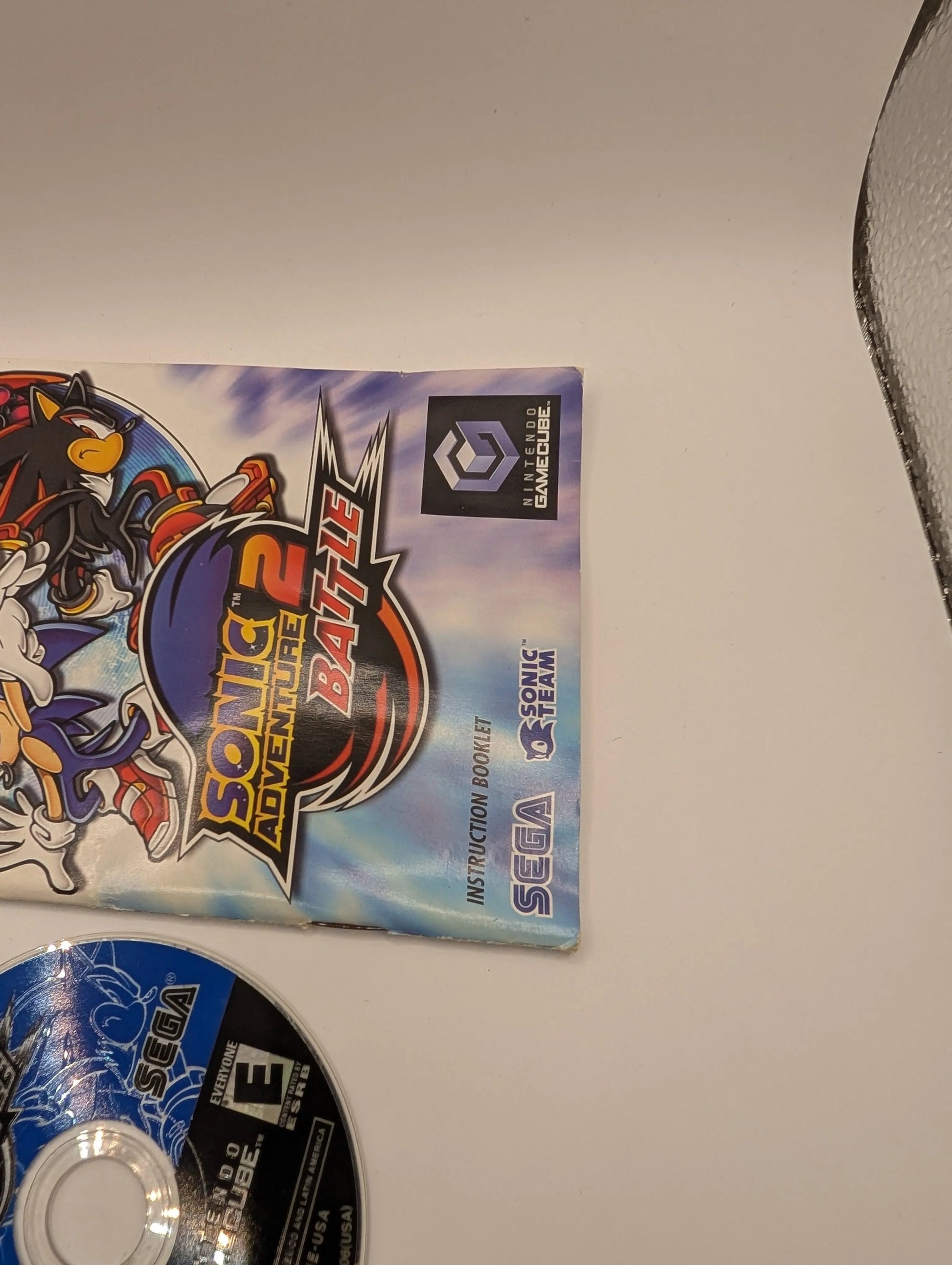 Sonic Adventure 2: Battle (GameCube Game PAL)  VGC - Disc, Manual, Case Vintage FRENLY BRICKS - Open 7 Days
