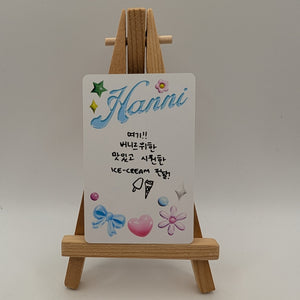 NewJeans Hanni Photocard | - Get Up EP Weverse Ver A. New Jeans FRENLY BRICKS - Open 7 Days