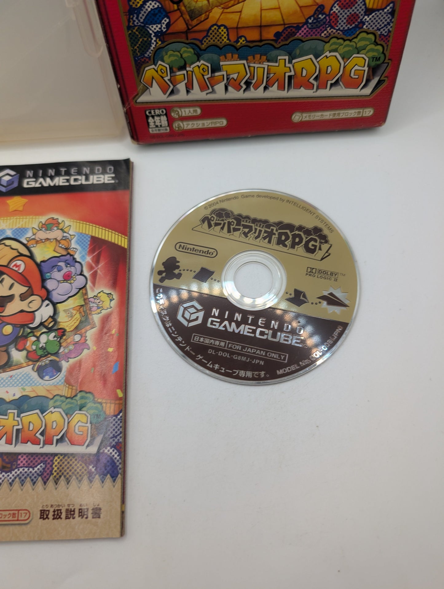 PAPER MARIO RPG GameCube Nintendo For JP System 2262 gc FRENLY BRICKS - Open 7 Days