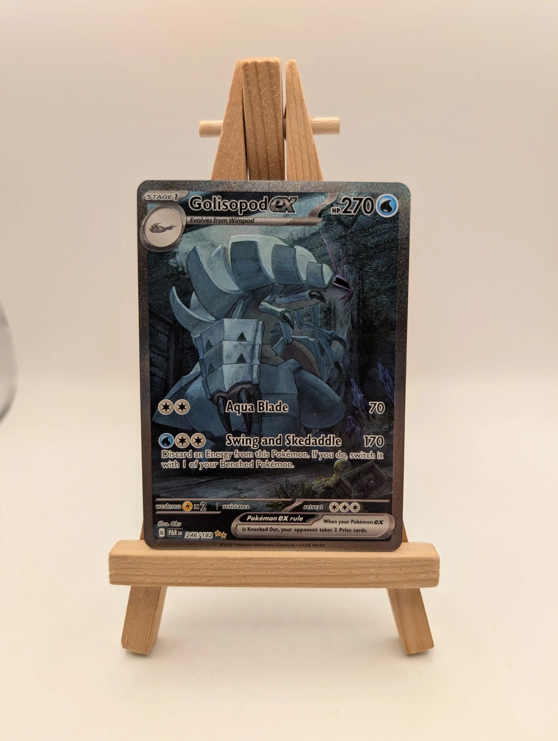 Golisopod ex 246/182 | Paradox Rift | Special Illustration Rare | Pokemon Card FRENLY BRICKS - Open 7 Days image 1
