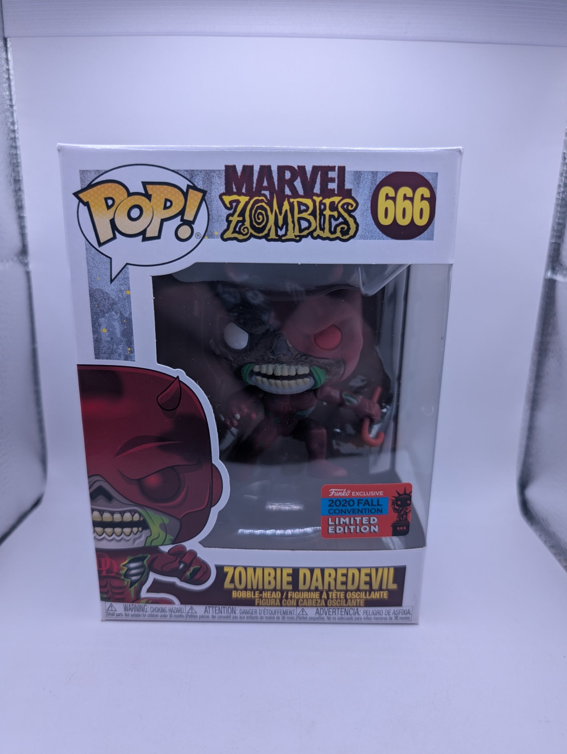 Funko Pop Marvel Zombies - Zombie Daredevil #666 FRENLY BRICKS - Open 7 Days