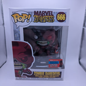 Funko Pop Marvel Zombies - Zombie Daredevil #666 FRENLY BRICKS - Open 7 Days
