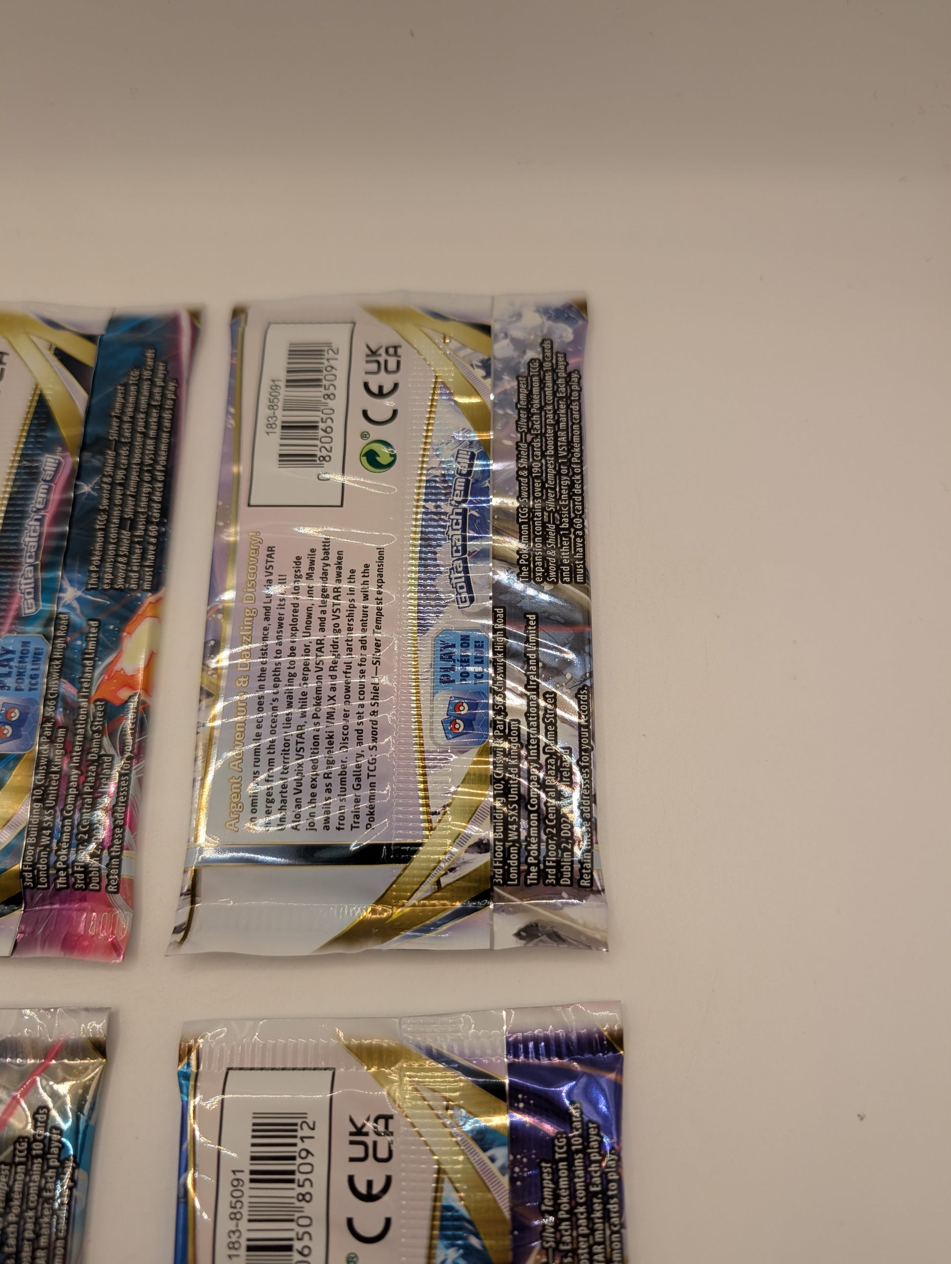 4x Pokemon Silver Tempest Booster Packs | Art Set | Sword & Shield | Brand New FRENLY BRICKS - Open 7 Days