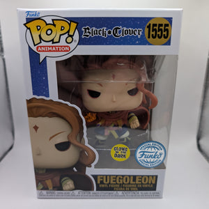 Funko Pop! Black Clover Fuegoleon #1555  Special Edition Glows in the Dark FRENLY BRICKS - Open 7 Days