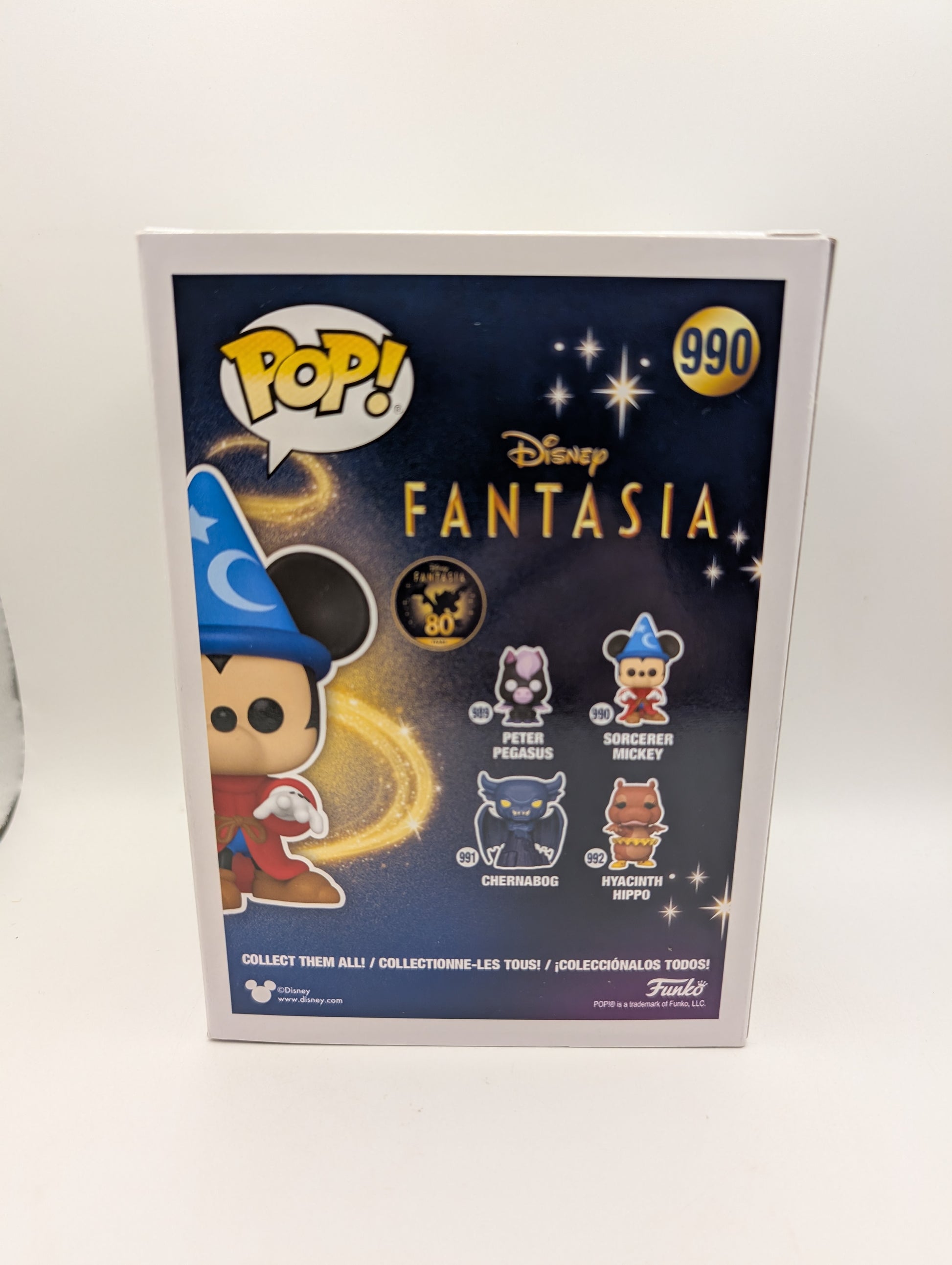 Sorcerer Mickey #990 Fantasia Disney Funko Pop Vinyl