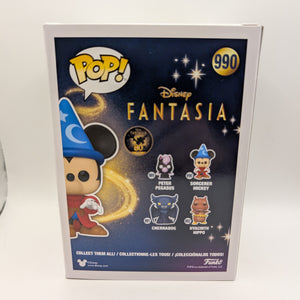 Sorcerer Mickey #990 Fantasia Disney Funko Pop Vinyl