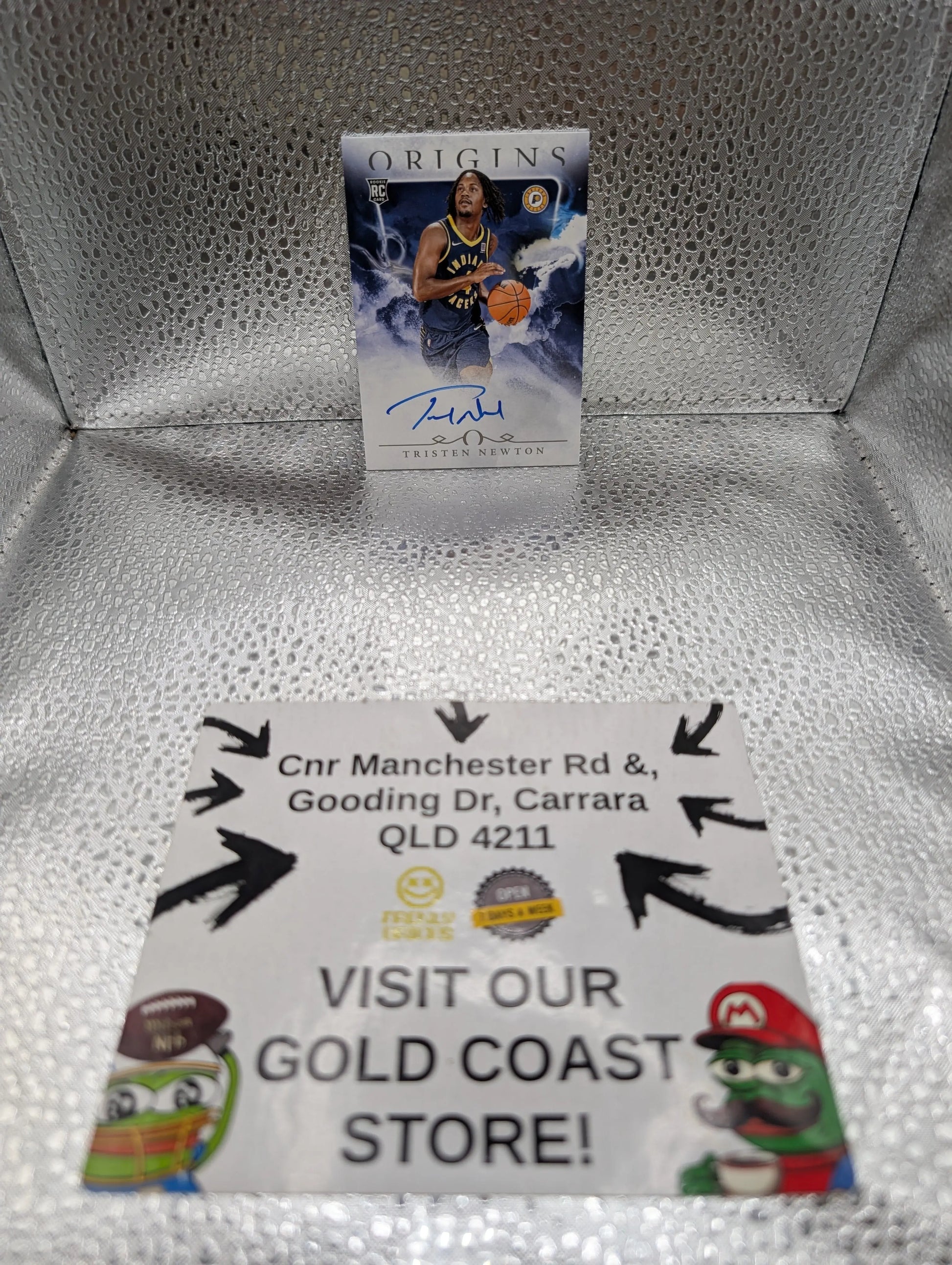 2024-25 Panini Origins NBA No. RA-TNP Tristan Newton Rookie On-Card Auto FRENLY BRICKS - Open 7 Days