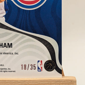 Cade Cunningham 2024-25 Panini Revolution - Cosmo /35 Auto Pistons SSP HIT FRENLY BRICKS - Open 7 Days