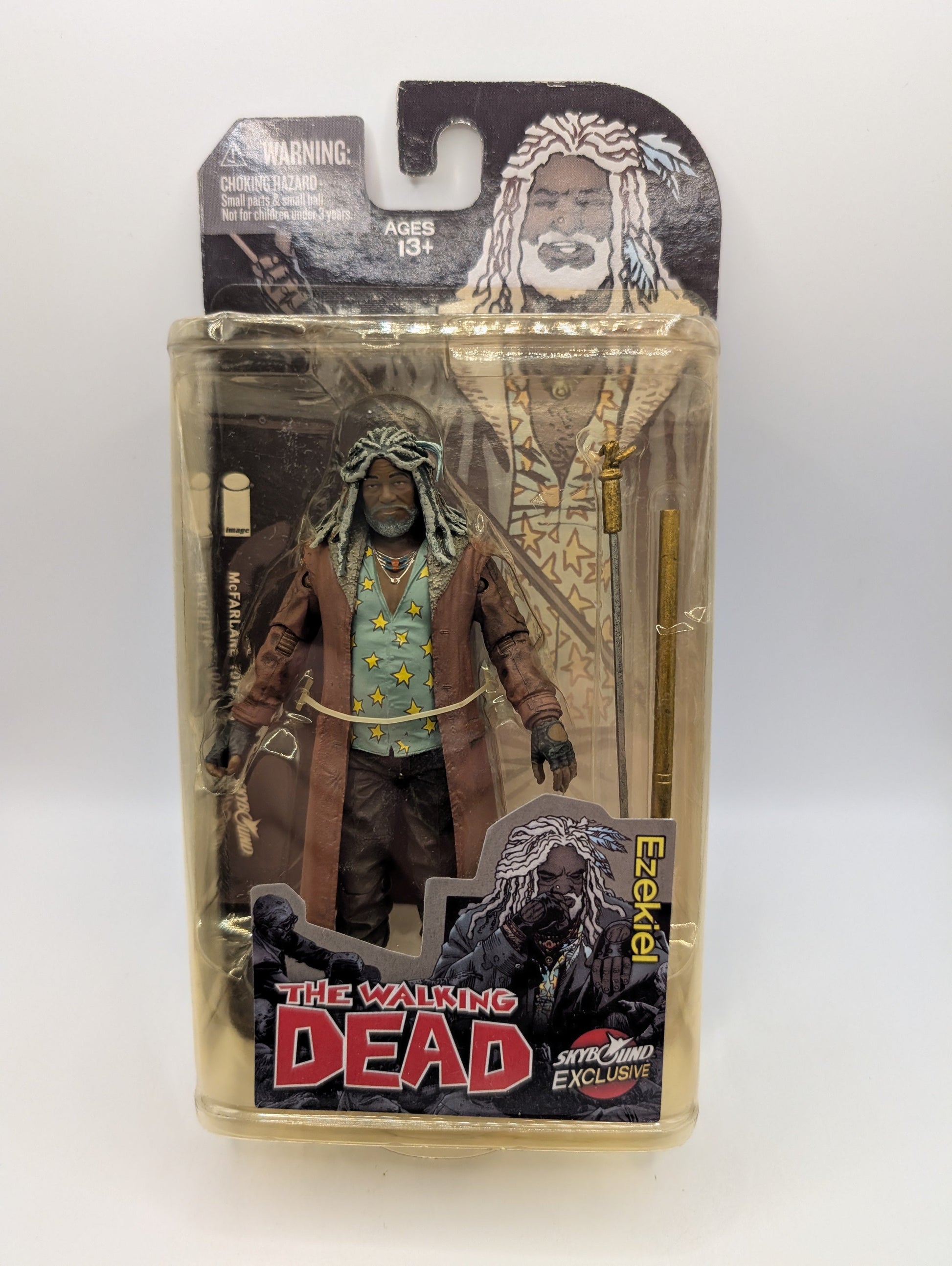 MCFARLANE SKYBOUND THE WALKING DEAD EZEKIEL COLOR VERSION CONVENTION EXCLUSIVE FRENLY BRICKS - Open 7 Days