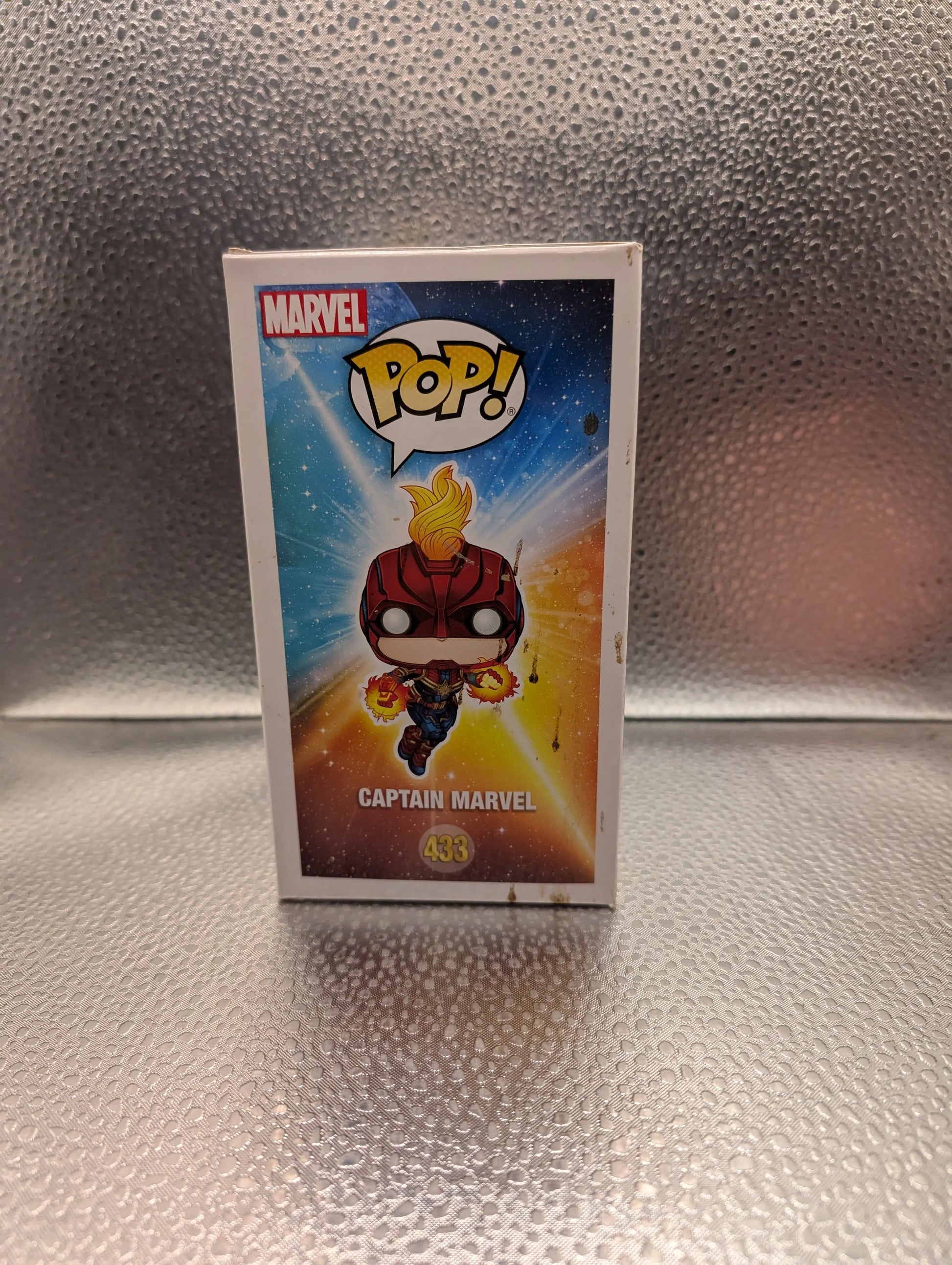 FUNKO Pop Vinyl Captain Marvel #433 FRENLY BRICKS - Open 7 Days