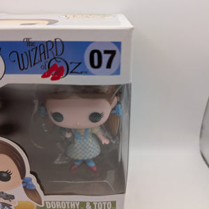 Funko Pop! Vinyl: The Wizard of Oz - Dorothy & Toto #07 Vaulted FRENLY BRICKS - Open 7 Days