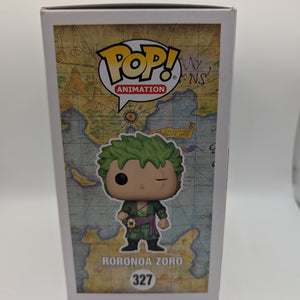 Funko Pop! Vinyl: One Piece - Roronoa Zoro (Glow in the Dark) #327 FRENLY BRICKS - Open 7 Days
