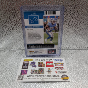 2021 Panini Contenders Optic Jermar Jefferson Rookie Ticket Orange Auto /50 FRENLY BRICKS - Open 7 Days