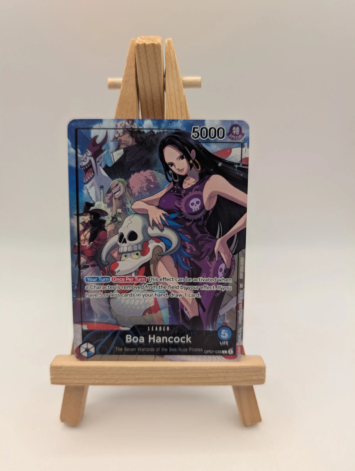 Boa Hancock OP07-038 PSA Magazine Promo One Piece TCG - Brand New Sealed FRENLY BRICKS - Open 7 Days