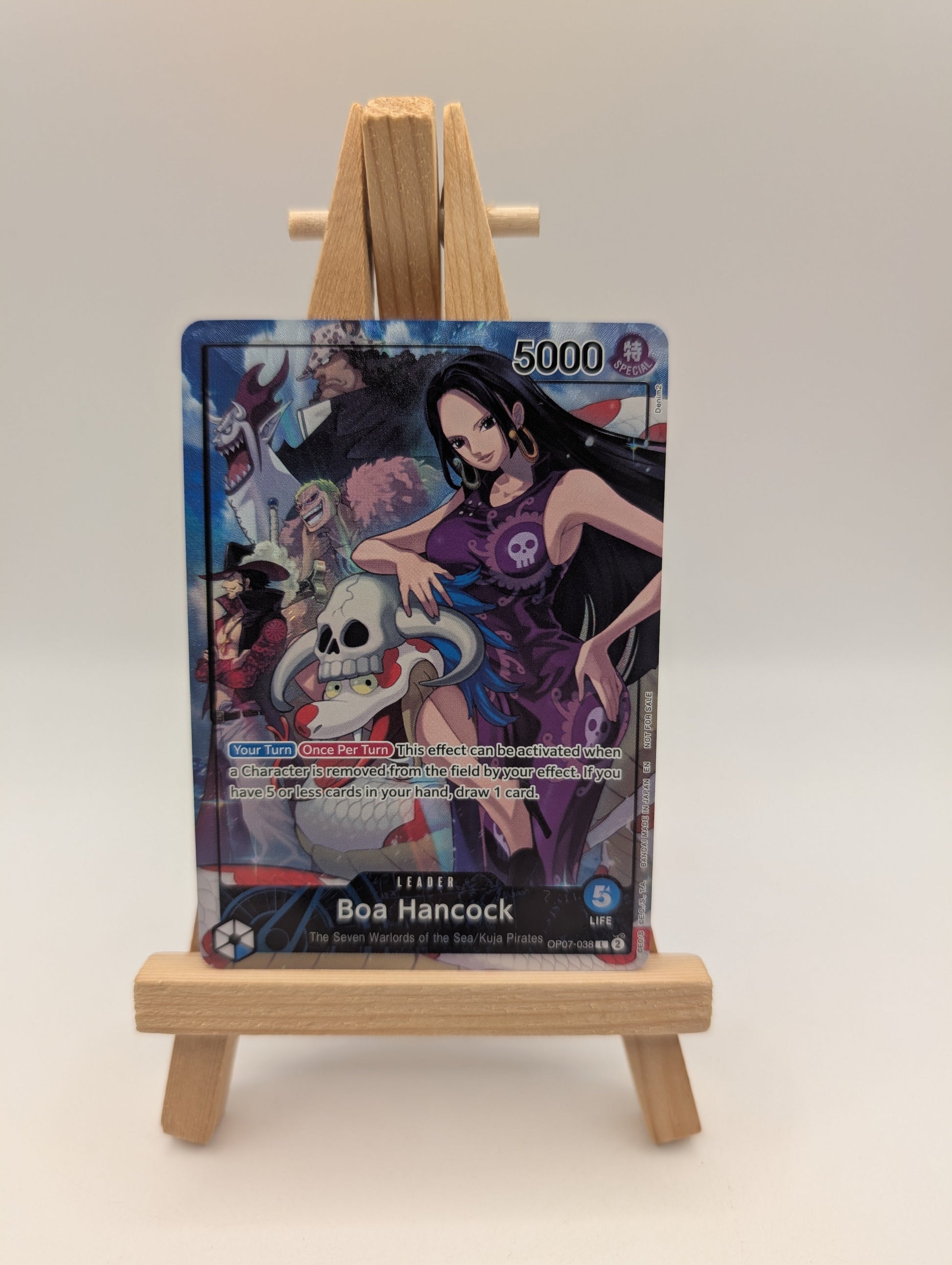 Boa Hancock OP07-038 PSA Magazine Promo One Piece TCG - Brand New Sealed FRENLY BRICKS - Open 7 Days