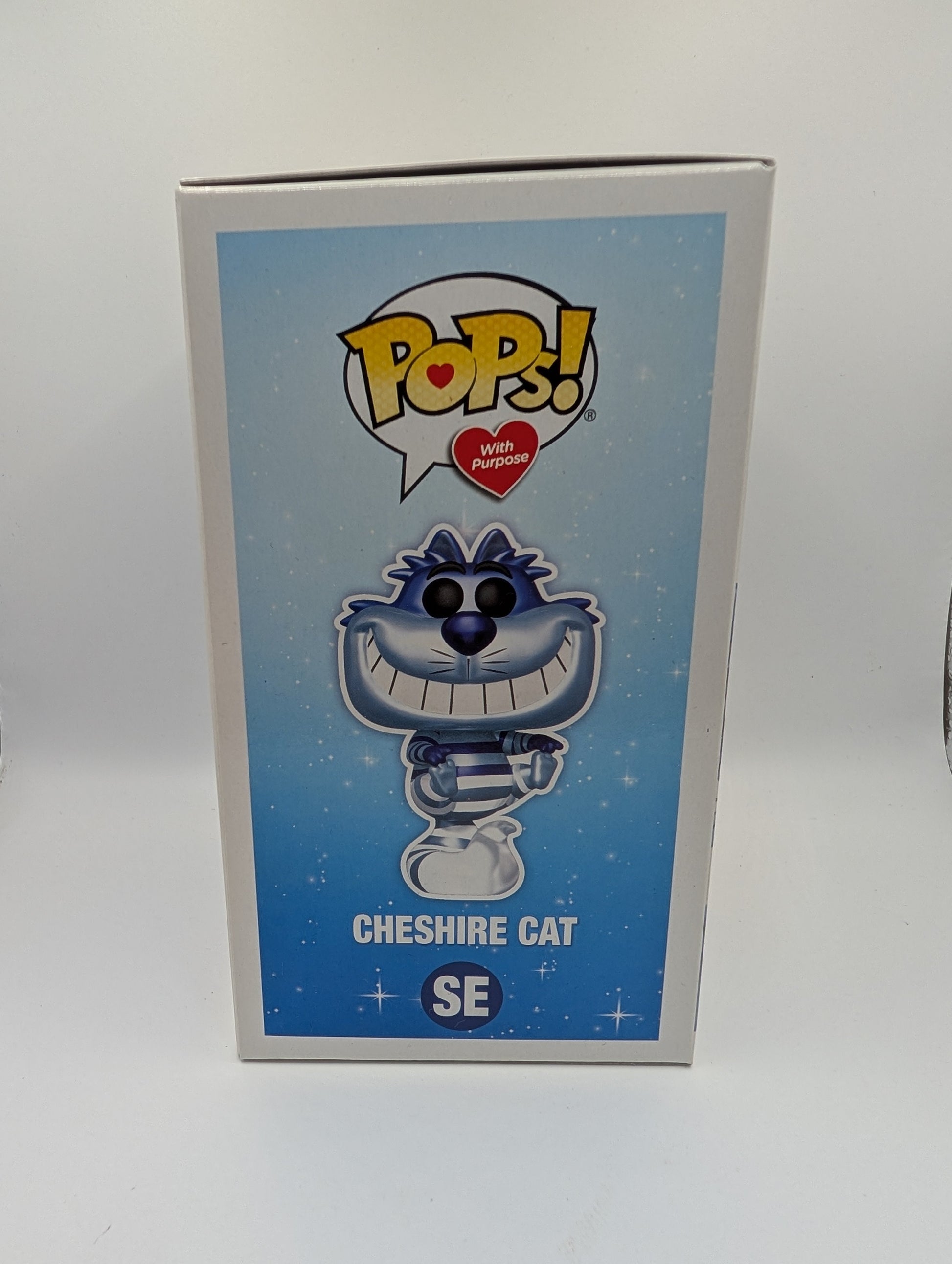 Funko Pop! Vinyl -Disney Cheshire Cat #SE Metallic Make-A-Wish POPs With Purpose FRENLY BRICKS - Open 7 Days