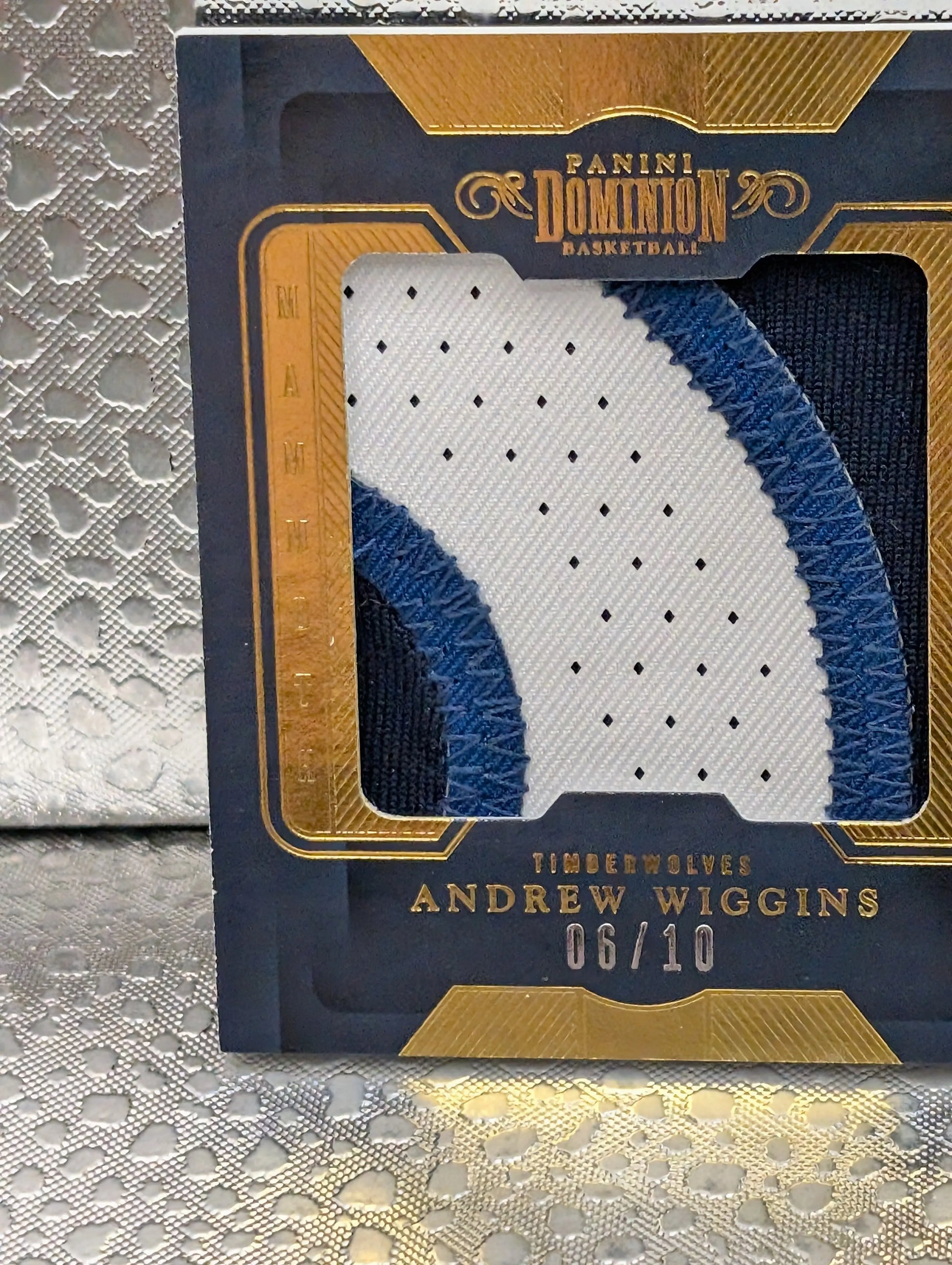 2018-19 Panini Dominion ANDREW WIGGINS Minnesota Timberwolves Patch /10 FRENLY BRICKS - Open 7 Days