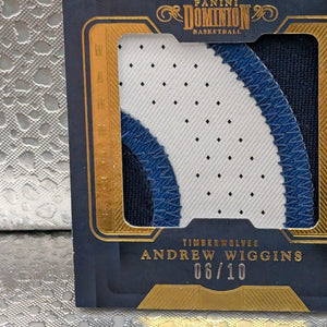 2018-19 Panini Dominion ANDREW WIGGINS Minnesota Timberwolves Patch /10 FRENLY BRICKS - Open 7 Days