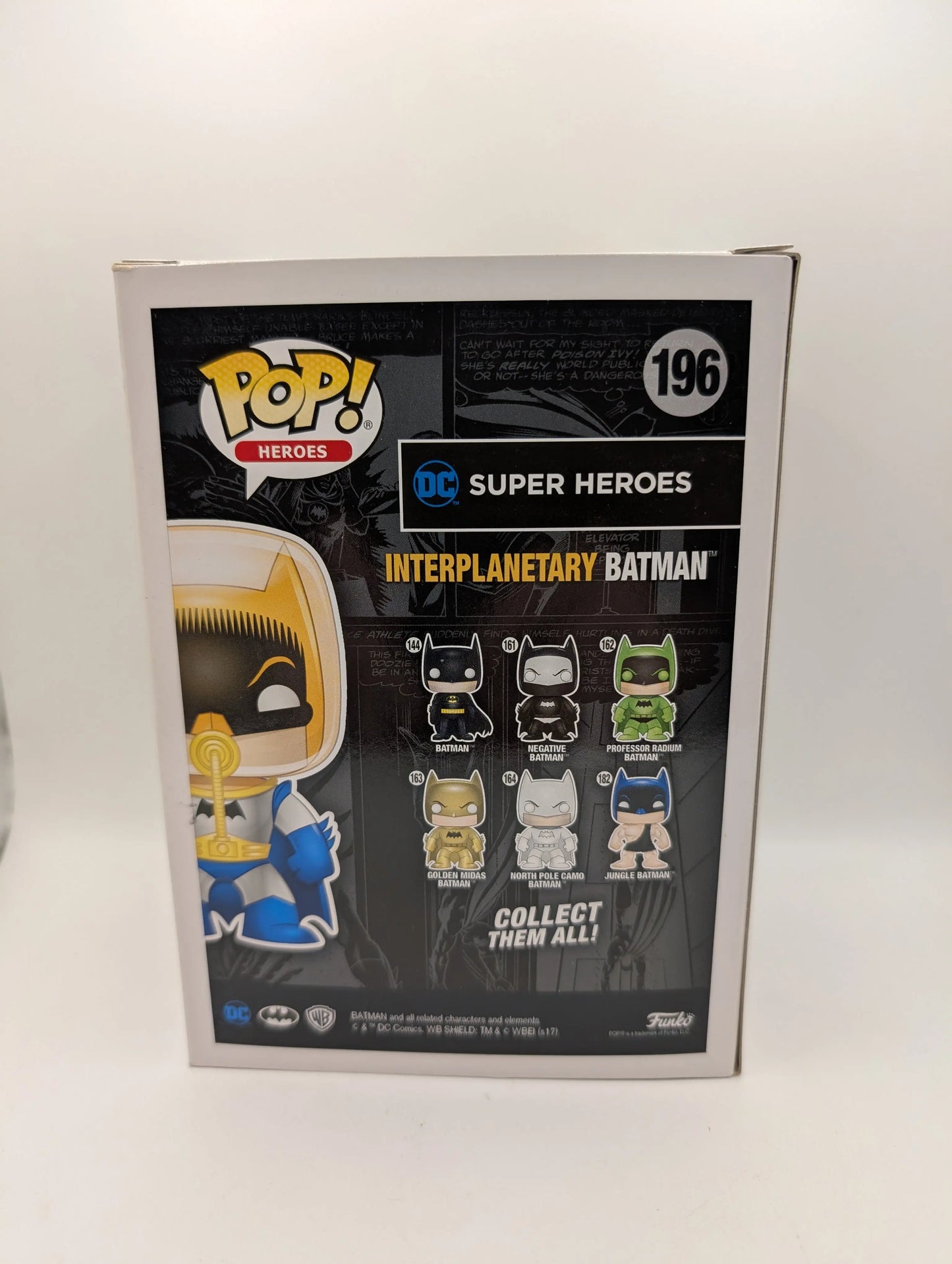 FUNKO POP! Interplanetary Batman #196 DC SuperHeroes Vinyl Figure Box Exclusive FRENLY BRICKS - Open 7 Days