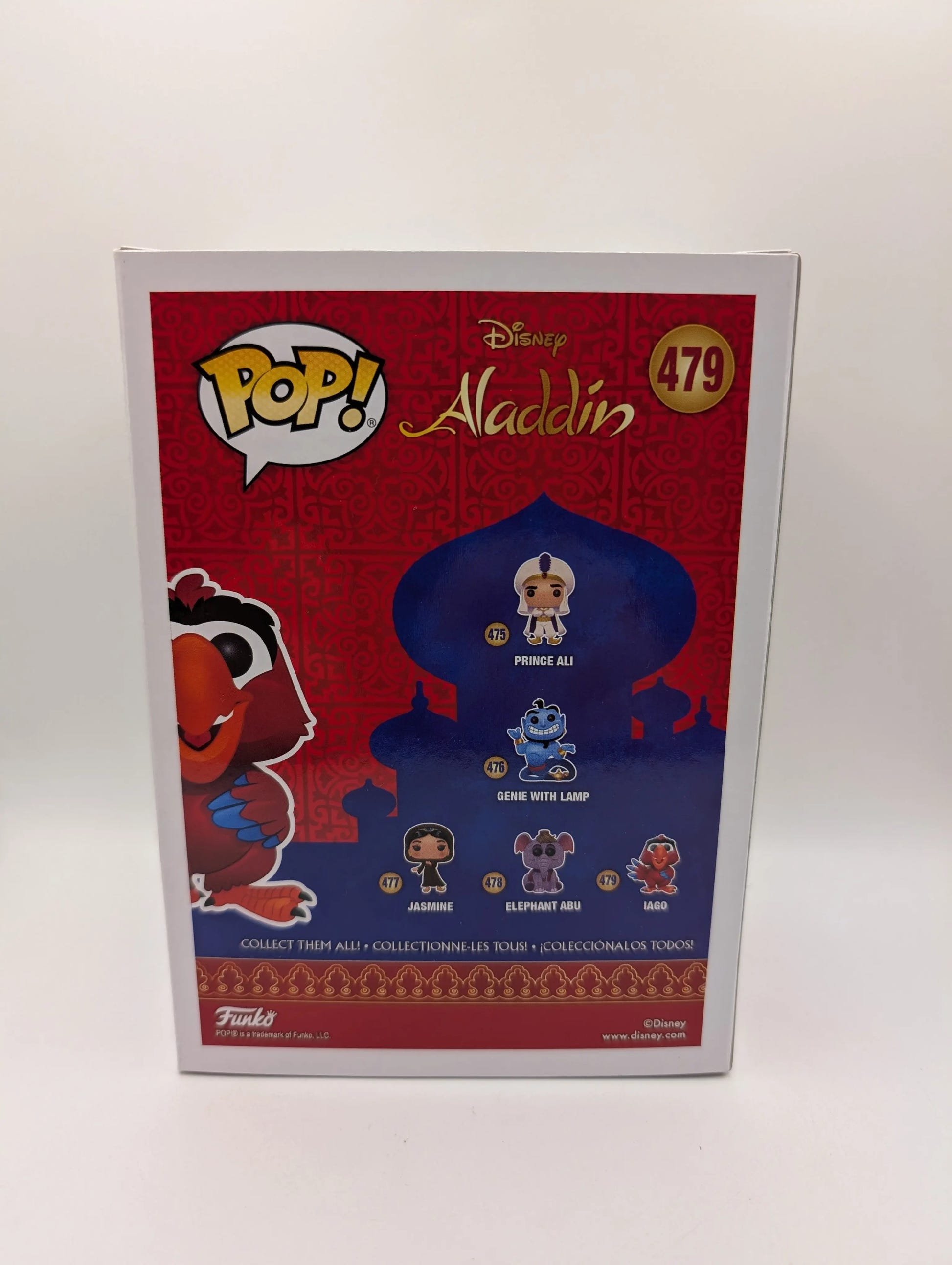 Funko POP! Disney Aladdin Iago #479 Vinyl Figure FRENLY BRICKS - Open 7 Days image 3