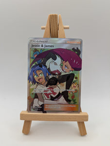 Pokemon TCG Jesse And James Full Art Trainer Card 68/68 Hidden Fates