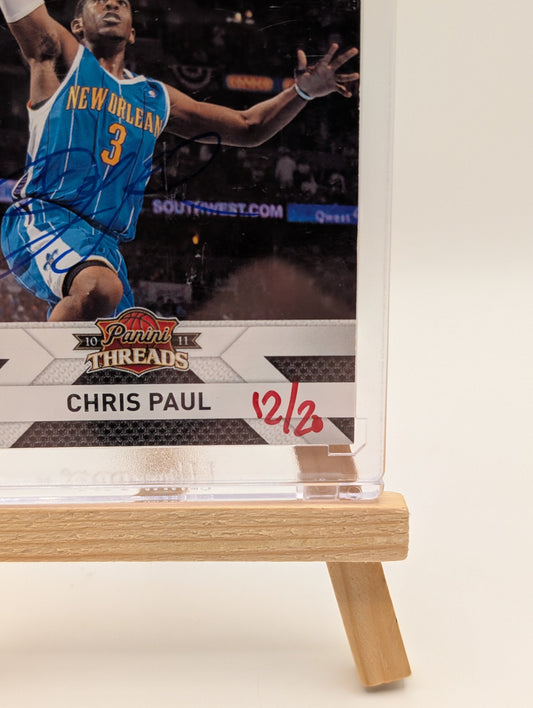 2010 Panini Threads Chris Paul Auto On Card 12/20 NBA FRENLY BRICKS - Open 7 Days