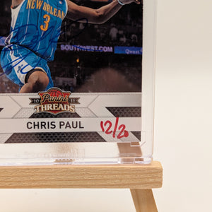 2010 Panini Threads Chris Paul Auto On Card 12/20 NBA FRENLY BRICKS - Open 7 Days