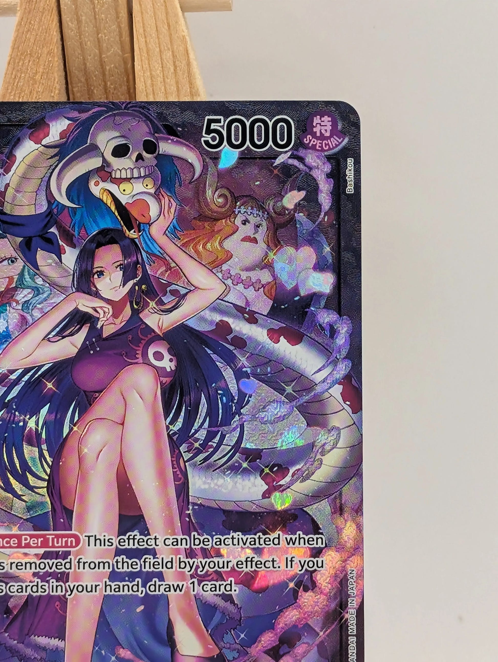 One Piece Card Game - Boa Hancock - OP07-038 - Alt Art Leader - English FRENLY BRICKS - Open 7 Days image 5
