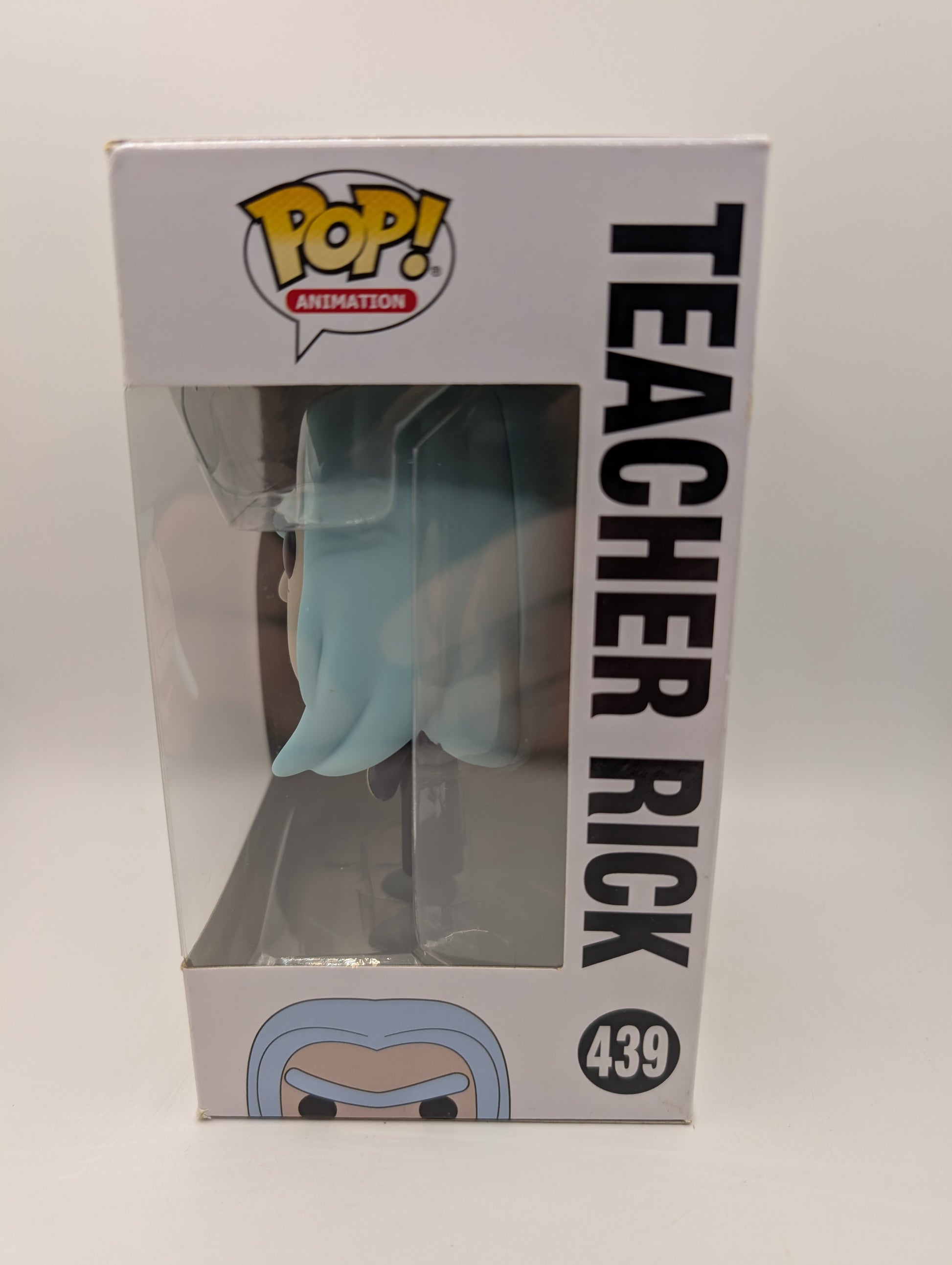 Funko Pop! Teacher Rick #439 Rick and Morty 2018 Vaulted Animation Figure