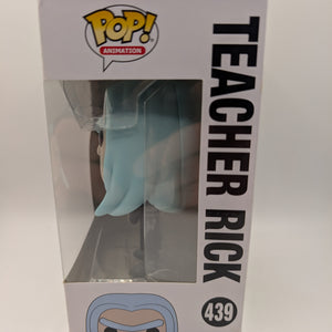 Funko Pop! Teacher Rick #439 Rick and Morty 2018 Vaulted Animation Figure